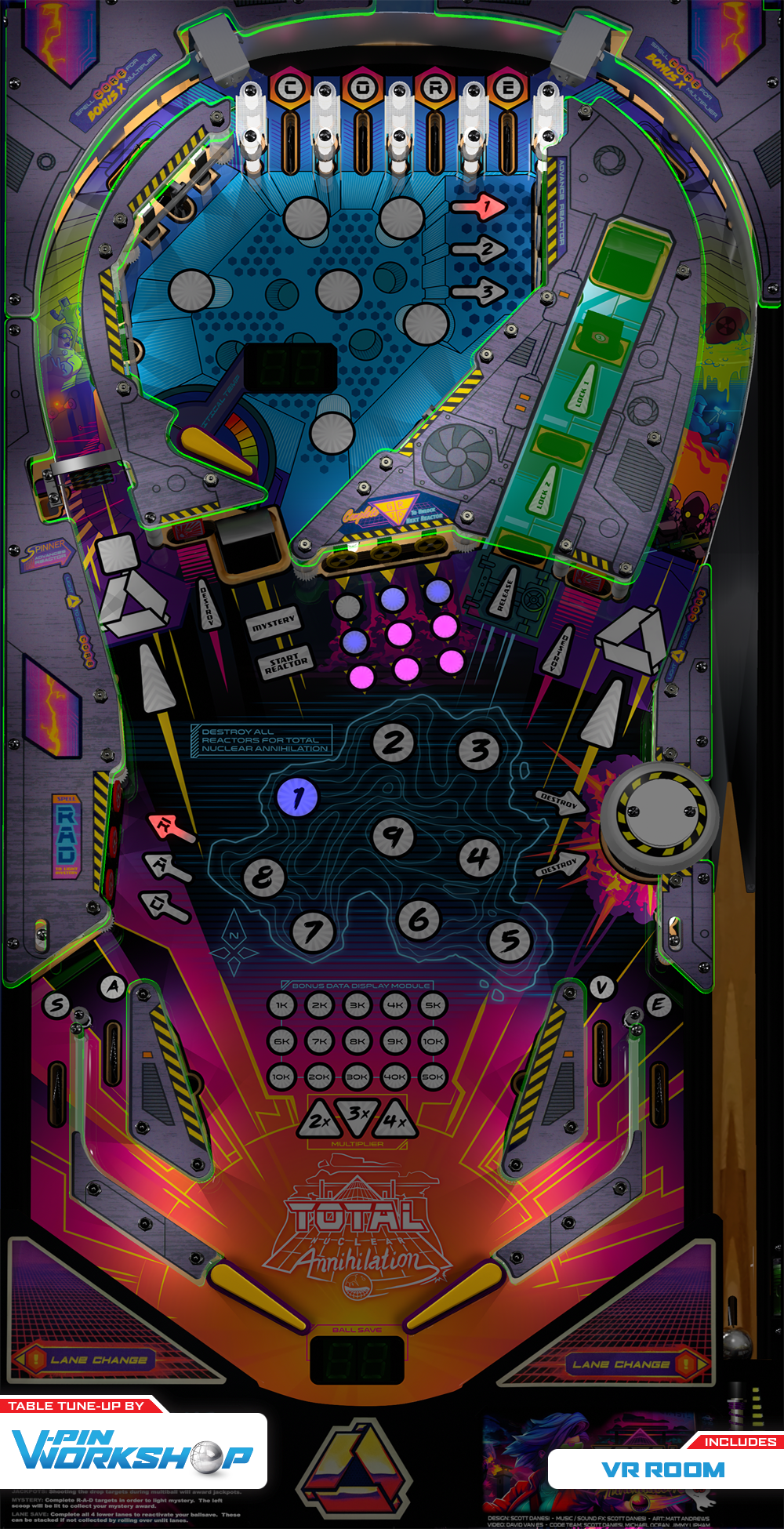 Total Nuclear Annihilation VPX Cabinet Screenshot
